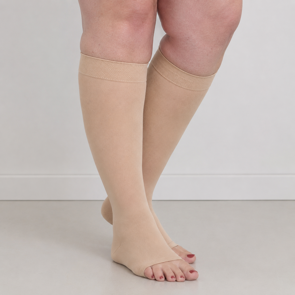 Knee-High Compression Socks